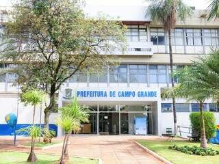 Sede da Prefeitura de Campo Grande, que recolhe o IPTU (Foto: Paulo Francis/Arquivo)
