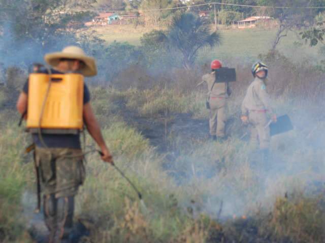  Ao mesmo tempo, bombeiros combatem dois inc&ecirc;ndios no Jardim das Perdizes 