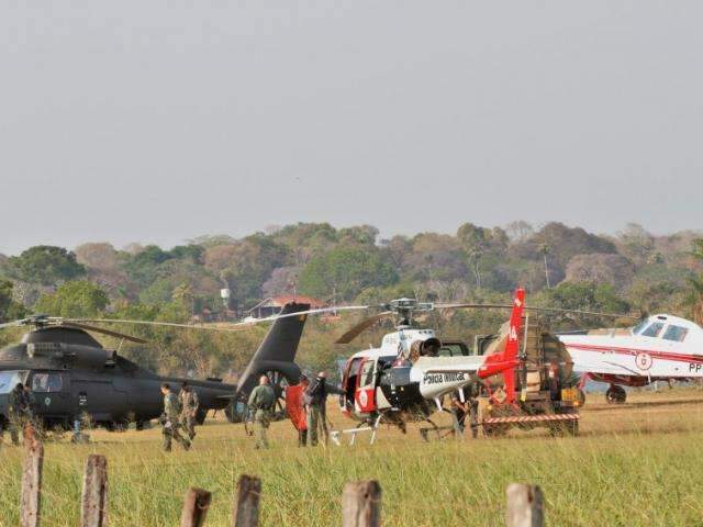 For&ccedil;a-tarefa de combate a inc&ecirc;ndios no Estado re&uacute;ne 500 pessoas