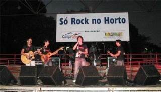 Evento Só Rock no Horto começa a partir das 18h (Foto: divulgação)