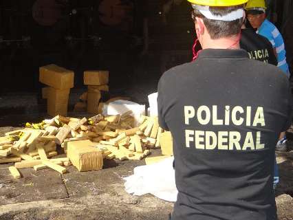 Polícia Federal incinera uma tonelada e meia de drogas apreendidas