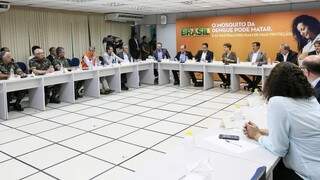 Dilma se reuniu com ministros para definir estratégia de combate ao Aedes (Foto:Divulgação)
