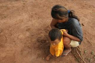 Infância nas aldeias é marcada por problemas sociais. (Foto: Ascom/MPF)