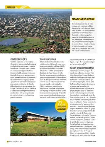 Revista de bordo de companhia a&eacute;rea destaca cidade como &ldquo;Portal do Mercosul&rdquo;