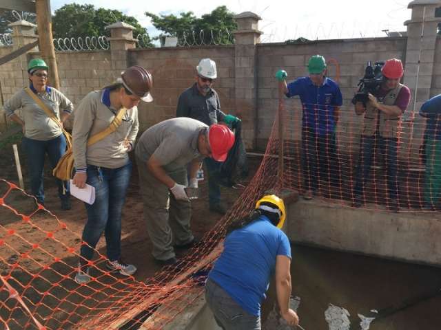 Combate ao mosquito Aedes aegypti chega aos canteiros de obras na Capital