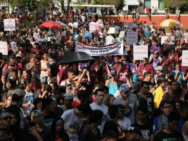 Marcha para Jesus atrai 115 mil e se torna maior evento do 26 de Agosto