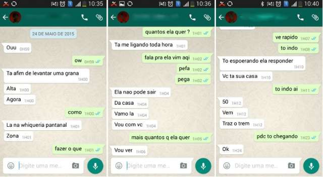 Jovens s&atilde;o presos pela Pol&iacute;cia Militar negociando coca&iacute;na no WhatsAPP