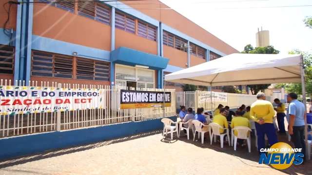 Greve dos Correios fecha 17 ag&ecirc;ncias em MS; ades&atilde;o pode aumentar