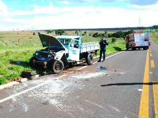 Acidente aconteceu na rodovia que liga Bataguassu a Anaurilândia (Foto: Da Hora Bataguassu)