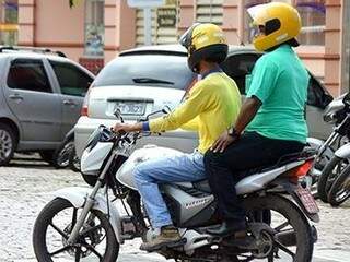 A Prefeitura abriu oportunidade para quem quer trabalhar de mototaxista na cidade. (Foto: Anderson Gallo/Diário Corumbaense) 
