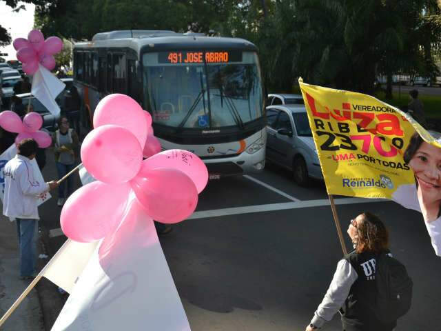  Liberada desde o dia 6, campanha eleitoral chega &agrave;s ruas da Capital
