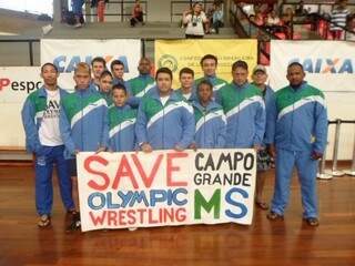 Delegação de Mato Grosso do Sul conquistou duas medalhas de bronze em Osasco (Foto: Divulgação)