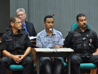 Rafael Mosqueda adotou o silêncio no júri. Ele foi condenado a 28 anos de prisão. (Foto: Luciano Muta)