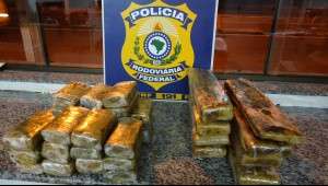 Adolescente paraguaio &eacute; pego com 20 kg de maconha