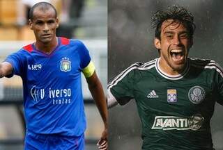 Rivaldo e Valdivia são os principais jogadores dos elencos de São Caetano e Palmeiras, respectivamente
