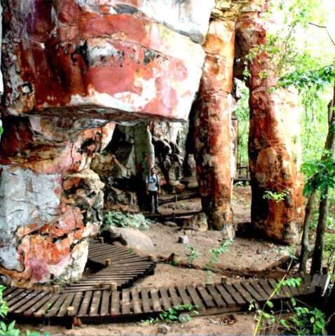 Pesquisa realiza levantamento de s&iacute;tios arqueol&oacute;gicos de MS