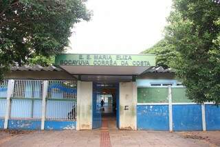 Escola Estadual  na Vila Margarida foi uma das unidades que aderiram à greve. (Foto: Fernando Antunes)
