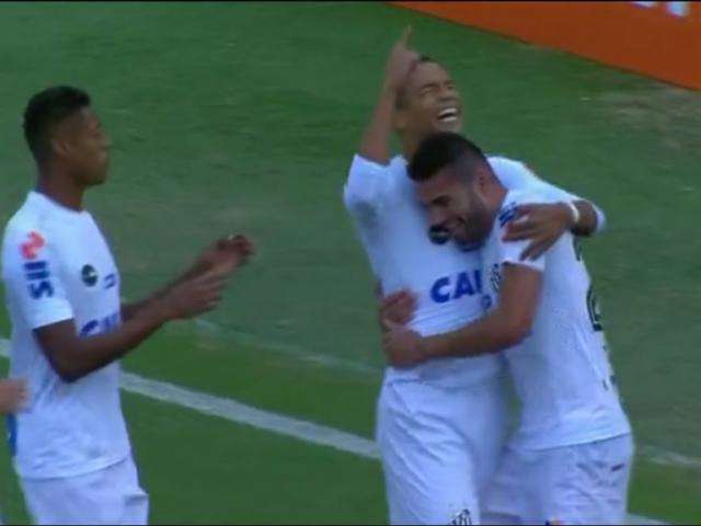 Santos passa pelo Coritiba no sufoco em plena Vila e vence a primeira