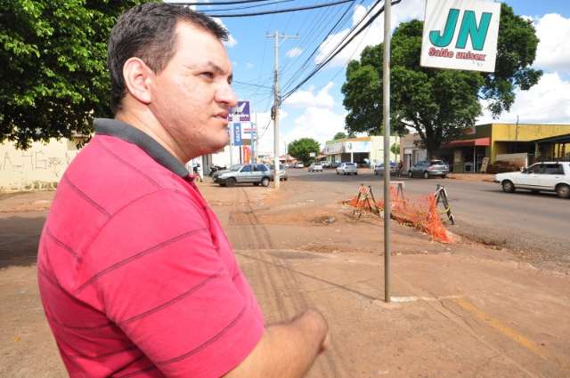 Na J&uacute;lio de Castilhos, trecho sem revitaliza&ccedil;&atilde;o &eacute; alvo de queixas