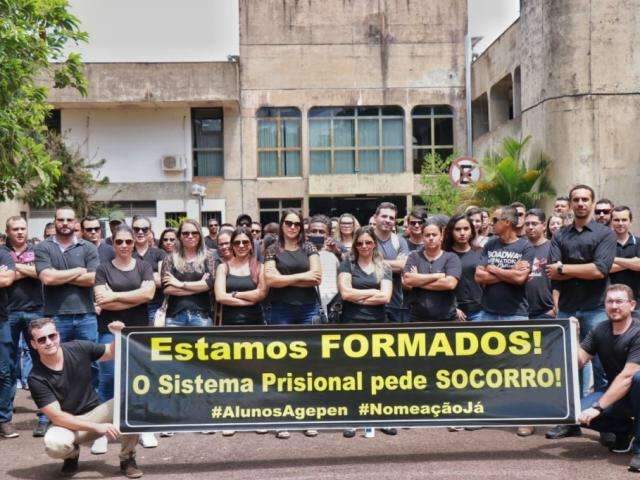 Ap&oacute;s protesto de aprovados, secretaria divulga notas em concurso da Agepen 