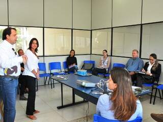 Promotores de roteiros turísticos participam de treinamento específico para o evento (Foto: Divulgação)