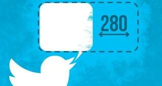 Lançado em 2006 com o limite de 140 caracteres, agora o Twitter abre as mensagens para 280 (Arte: Divulgação)