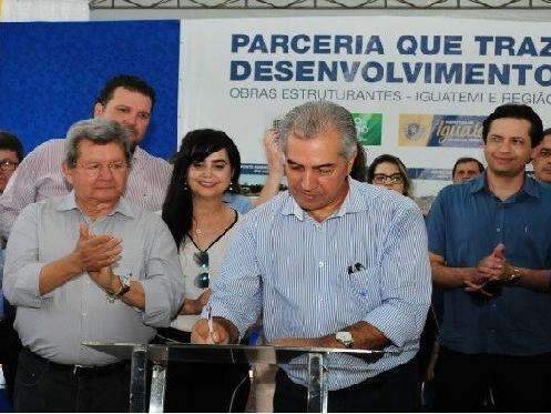 Entrega de obras e investimentos marcam visita de governador &agrave; fronteira