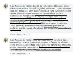 Professor diz que foi mal interpretado e que v&iacute;deo com crian&ccedil;a &eacute; montagem