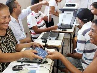 Funsat itinerante atende moradores do Portal Caiob&aacute; e Jardim Noroeste