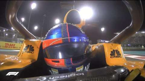 Em despedida de Alonso, Hamilton encerra temporada com vitória em Abu Dhabi