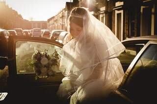 Registros de noiva na Inglaterra. (Foto: Allan Kaiser)