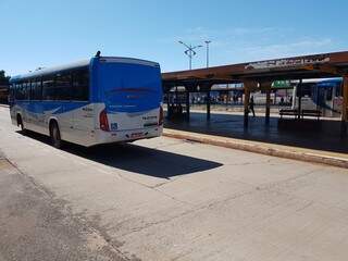 Terminais vazios e sem passageiros marcaram retorno dos &ocirc;nibus &agrave;s ruas