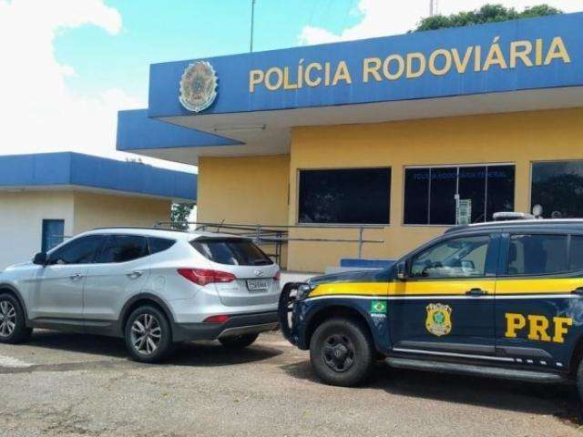 Pol&iacute;cia recupera em MS ve&iacute;culo de luxo furtado hoje em SP 
