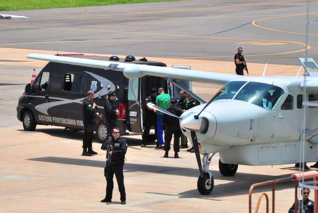  Detento do Pres&iacute;dio Federal, traficante Nem est&aacute; no RJ para audi&ecirc;ncia