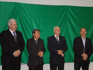 Celso Figueira (esq), Ricardo Kuninari, Celso Figueira e Luis Guilherme Salles Trindade