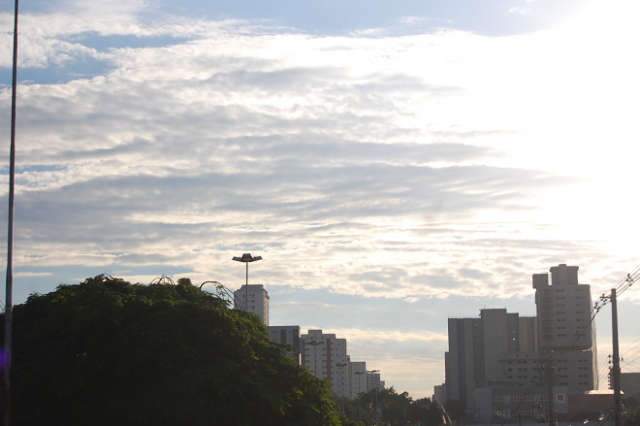  Previs&atilde;o de sol e umidade relativa do ar abaixo de 35% em MS