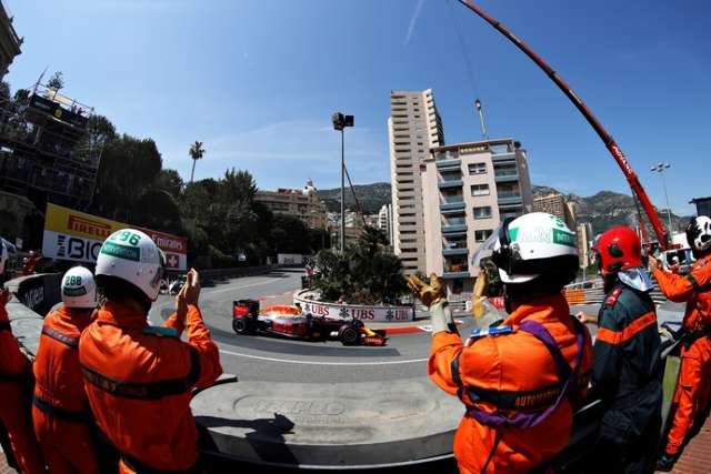Australiano da RBR  &eacute; o mais r&aacute;pido e larga na pole da F1 em M&ocirc;naco