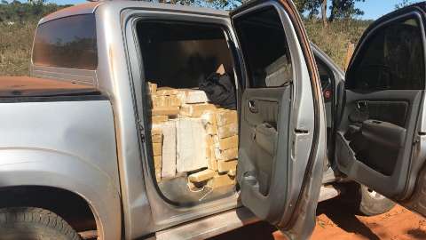 Durante fiscaliza&ccedil;&atilde;o ambiental, policiais apreendem 1,5 tonelada de droga
