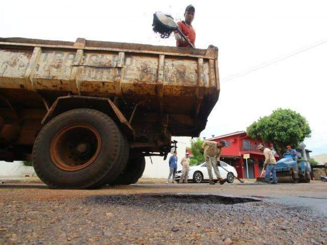 Al&iacute;vio traduz sentimento de moradores com amplia&ccedil;&atilde;o do tapa-buraco