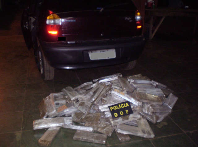  Morador da Capital &eacute; preso quando tentava levar 110 quilos de droga para SP