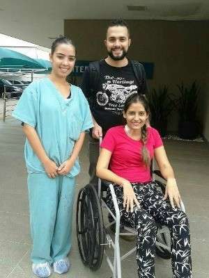 V&iacute;tima de grave acidente deixa hospital ap&oacute;s 52 dias internada