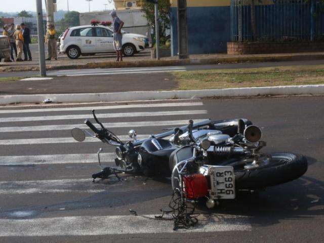 Motociclista que sofreu acidente na Guaicurus morre na Santa Casa
