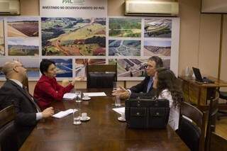 Giroto se reuniu com chefe de gabinete do Ministério do Planejamento, Orçamento e Gestão (Foto: Divulgação)