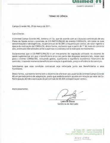  Taxa de consulta para clientes da Unimed vai aumentar a partir de maio