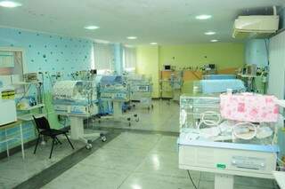 UTI Neonatal do Hospital El Kadri. (Foto: Rodrigo Pazinato)