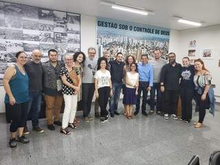 Reunião ocorreu na última segunda-feira (9), na Prefeitura de Campo Grande. (Foto: Fórum Municipal de Cultura)