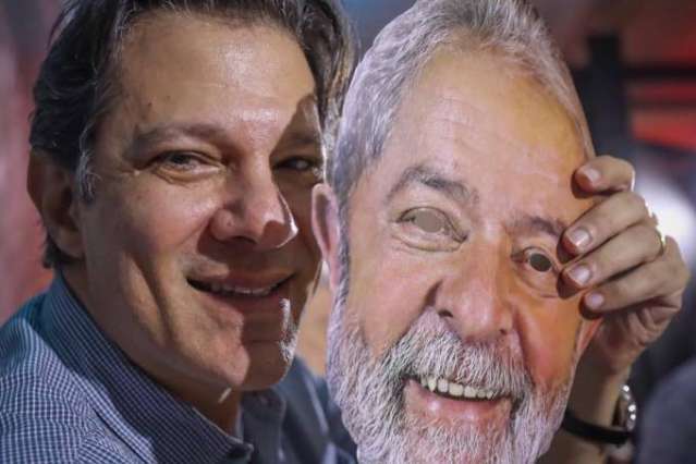 Com Lula na pris&atilde;o, PT oficializa Haddad candidato a presid&ecirc;ncia