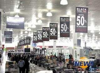 Lojas prometem até 50% na 6º edição da Black Friday Fronteira, que começa amanhã (7). (Foto: Divulgação)