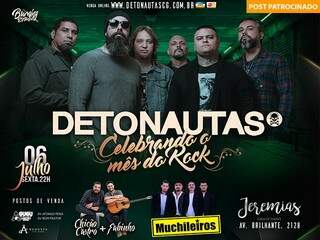 Show será realizado na próxima sexta-feira (6) em comemoração ao Mês do Rock. (Foto: Divulgação/BurningEssence)
