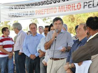 Murilo lançou 73 casas para moradores de áreas de risco. (Foto: Divulgação)